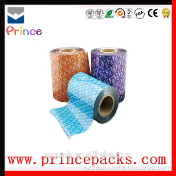 laminated automatic packaging film roll for food packing